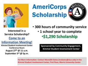 AmeriCorps Scholarship Information Meeting 